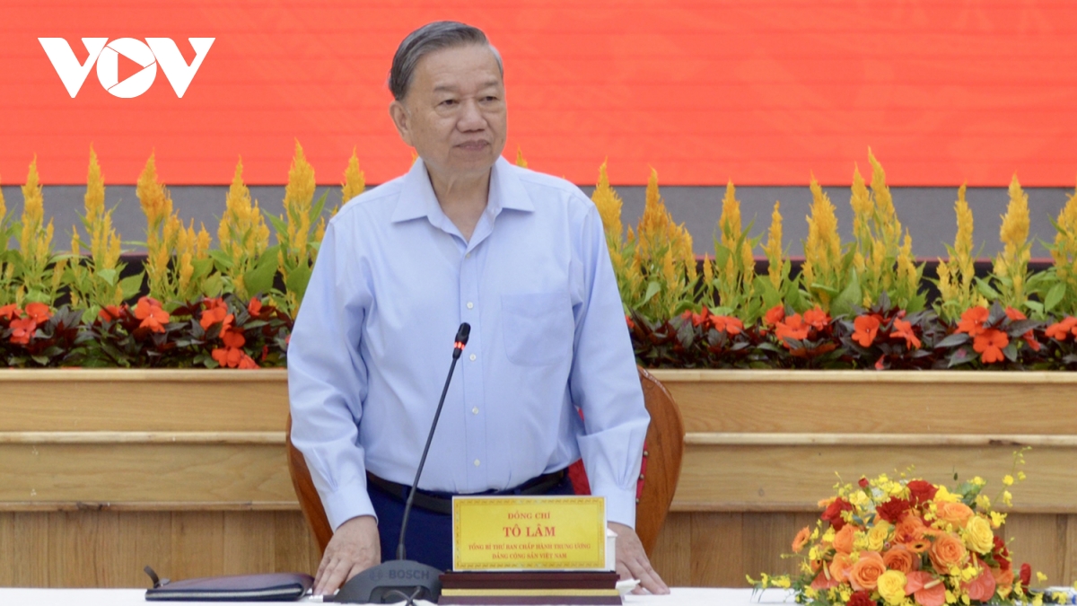 Tổng Bí thư Tô Lâm làm việc với 3 tỉnh Lâm Đồng, Bình Thuận và Đắk Nông